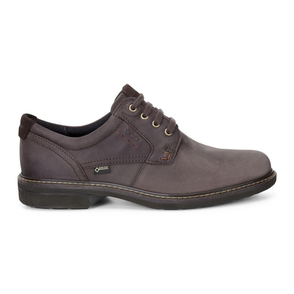 Chaussures Derby Ecco Turn Gtx Plain Toe Tie Homme Marron 3792-ZXFOP